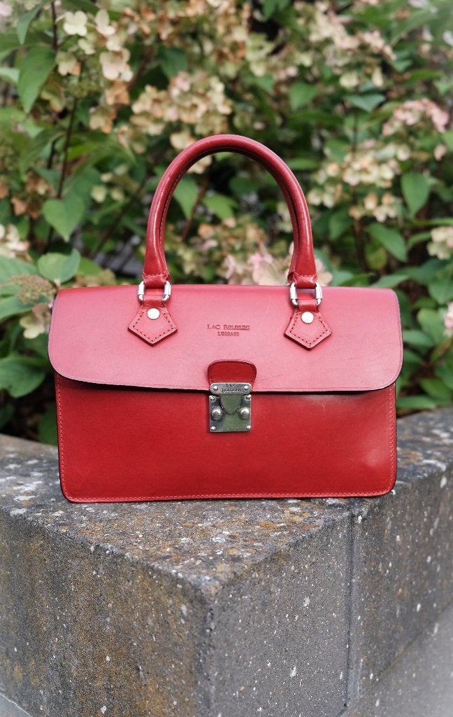 L&C Boldrini vintage handtasje - Made in Italy, Ophalen of Verzenden, Gebruikt, Rood, Avondtasje