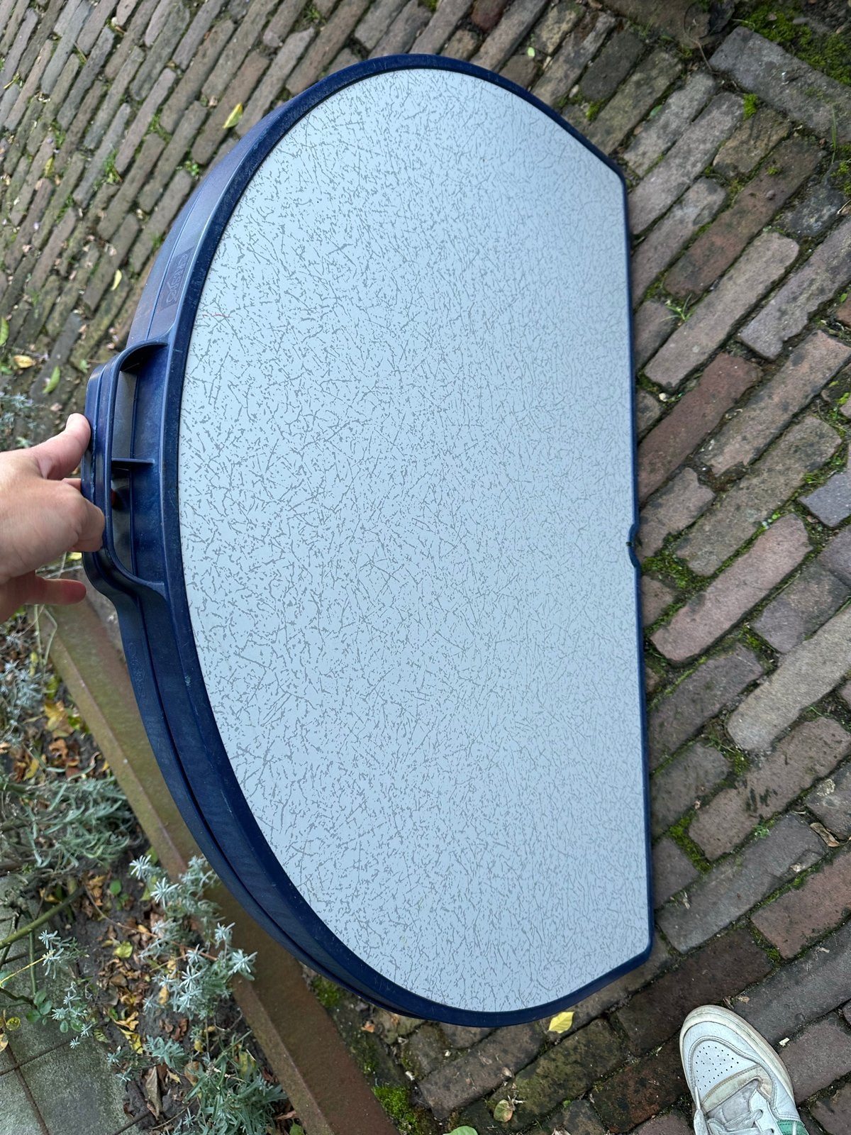 Crespo campingtafel - Compact en handig, Ophalen of Verzenden, Gebruikt