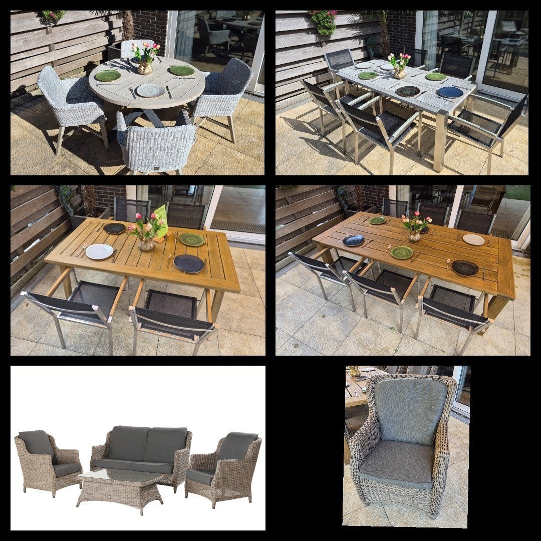 4 seasons outdoor tuinmeubelen, Ophalen, Zo goed als nieuw, Overige materialen