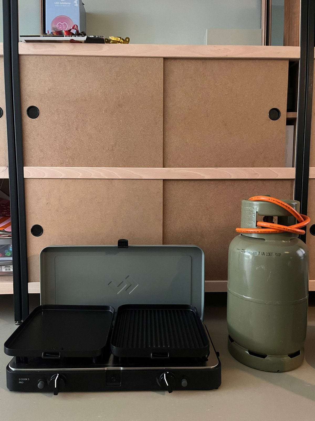 Cadac Dometic 2 Cook 3 Pro Deluxe met gasfles, Ophalen, Zo goed als nieuw