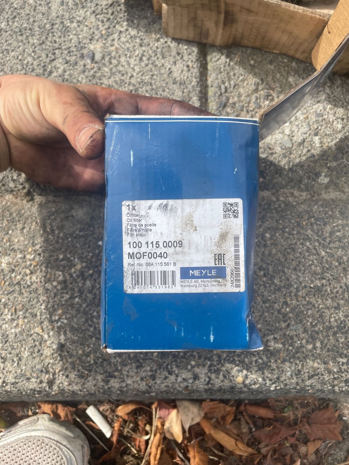 Nieuw Oliefilter voor 1.8 20VT Motoren (MEYLE), Ophalen of Verzenden