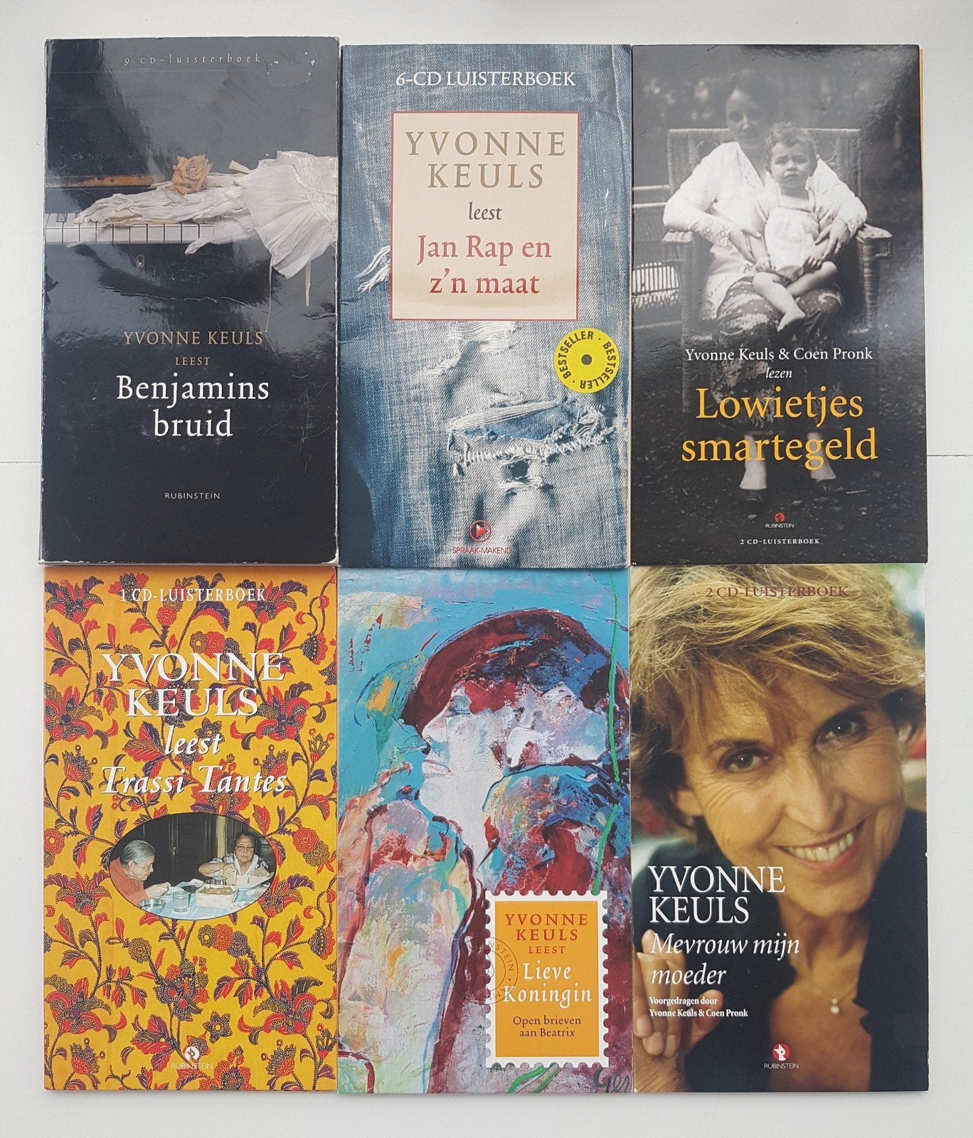 6x Luisterboek Yvonne Keuls oa. Jan Rap en z'n Maat, Ophalen of Verzenden, Yvonne Keuls, Cd, Volwassene