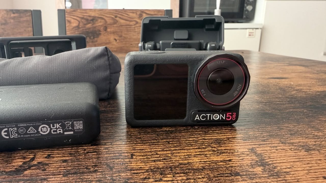DJI 5 action cam met microfoon, Overige merken, Overige soorten, Zo goed als nieuw, Ophalen of Verzenden