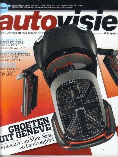 Autovisie 5 2011 : Ford Puma - Mercedes Benz CL63 AMG - Alfa, Ophalen of Verzenden, Gelezen, Algemeen