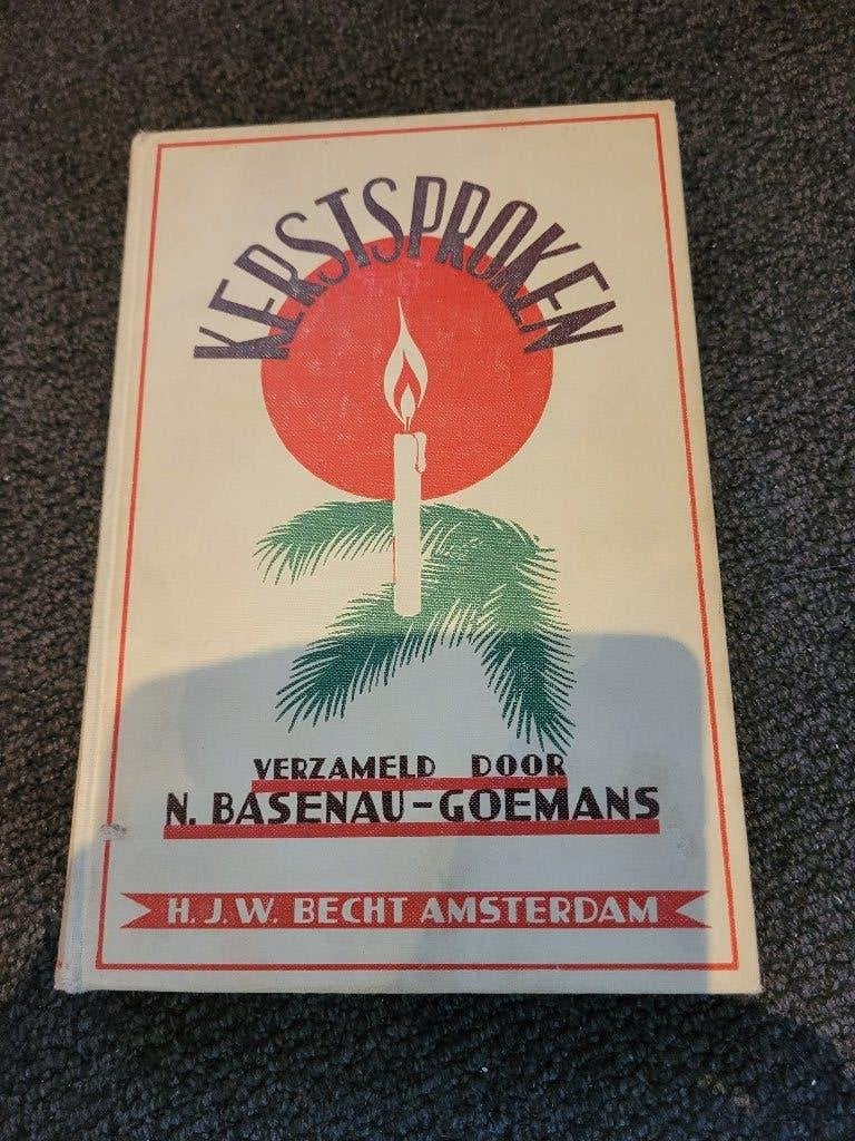 Kerstsproken    bundel verzameld door N. Basenau - Goemans, Ophalen of Verzenden
