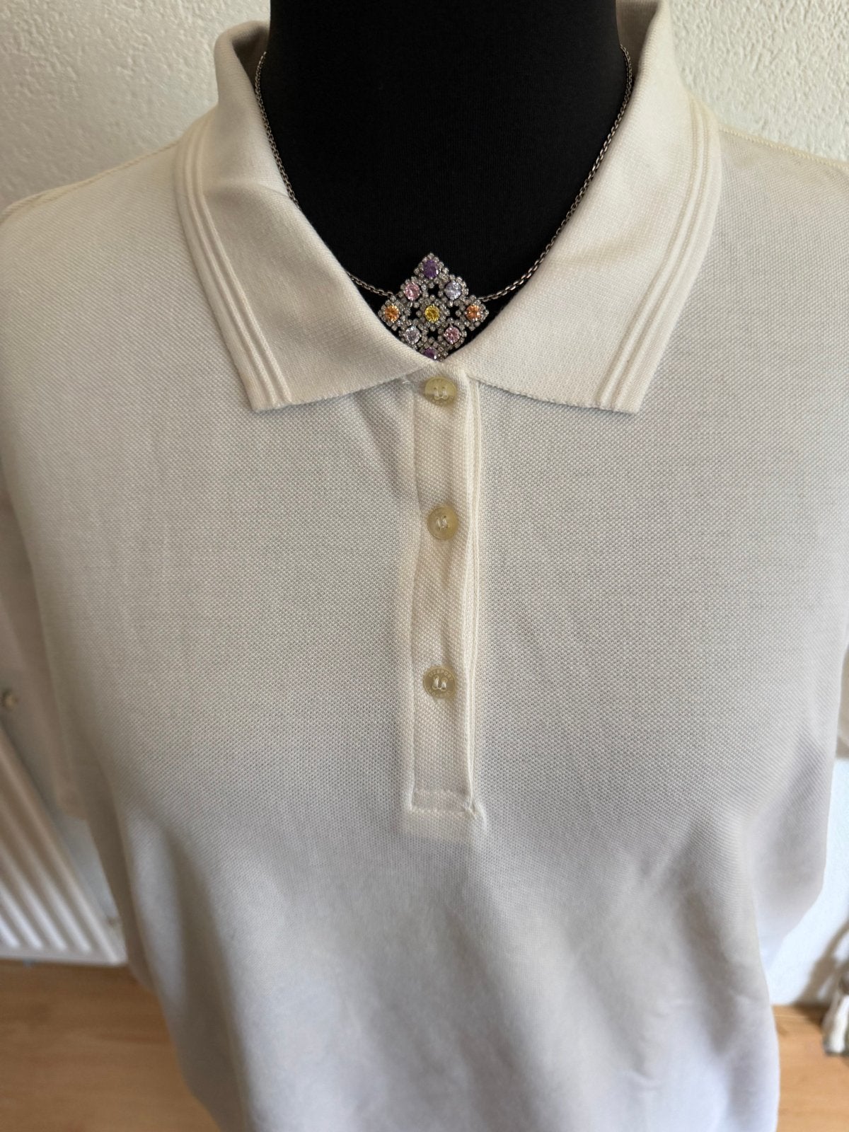 Witte Liz Claiborne Sport polo shirt – dames 3XL, Kleding | Dames, Ophalen of Verzenden, Gedragen, Wit, Shirt of Top