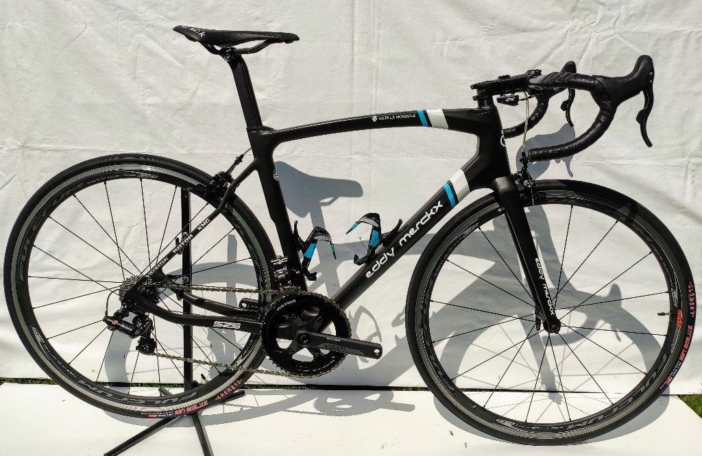 Eddy Merckx 525 - Nieuwstaat - Campagnolo Record EPS V3!, Fietsen en Brommers, 28 inch, Carbon, Velgrem, 49 tot 53 cm