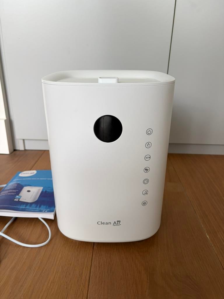 Humidifier van Clean Air Optima, Witgoed en Apparatuur, Luchtbehandelingsapparatuur, Ophalen, Zo goed als nieuw, Luchtbevochtiger