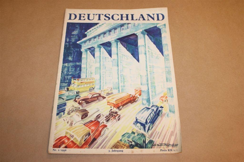 Magazine - Deutschland - Hitler Duitsland - 1936 !!, Ophalen of Verzenden, 1920 tot 1940, Knipsel(s)