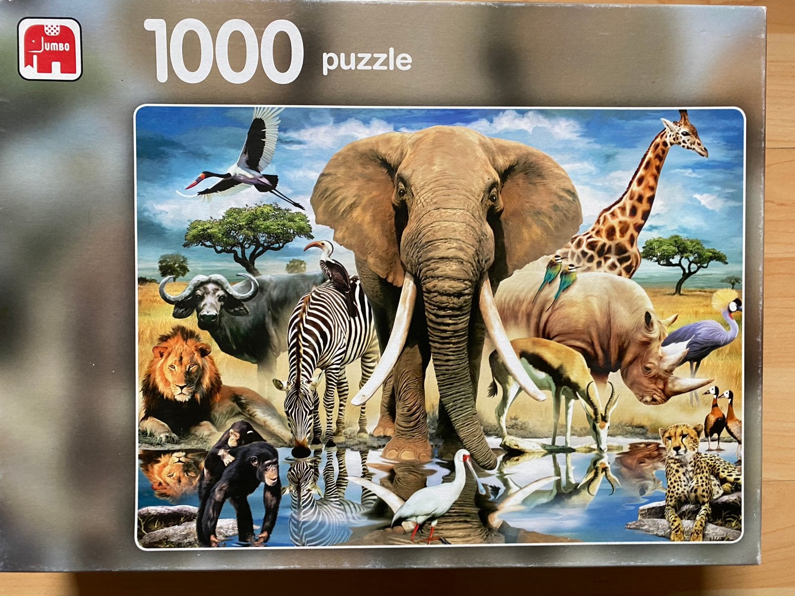 Jumbo puzzel, Ophalen of Verzenden, 500 t/m 1500 stukjes, Zo goed als nieuw