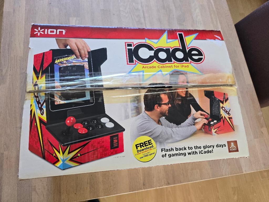 iCade Arcade Cabinet - Miniatuur Speelhal, Spelcomputers en Games, Spelcomputers | Overige, Ophalen of Verzenden, Nieuw