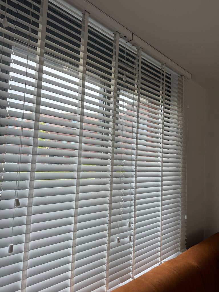 Witte jaloezieën - perfect voor elke kamer, Ophalen of Verzenden, Zo goed als nieuw