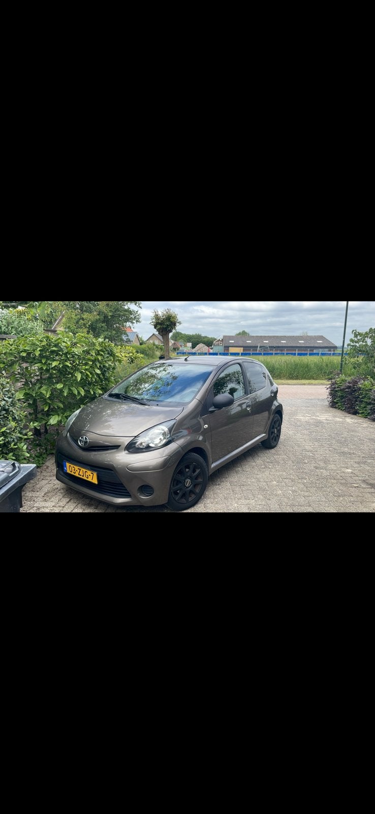 Toyota Aygo 1.0 12V Vvt-i 5DRS 2012 Bruin airco, Auto's, Toyota, Particulier, Aygo, ABS, Airbags, Airconditioning, Centrale vergrendeling