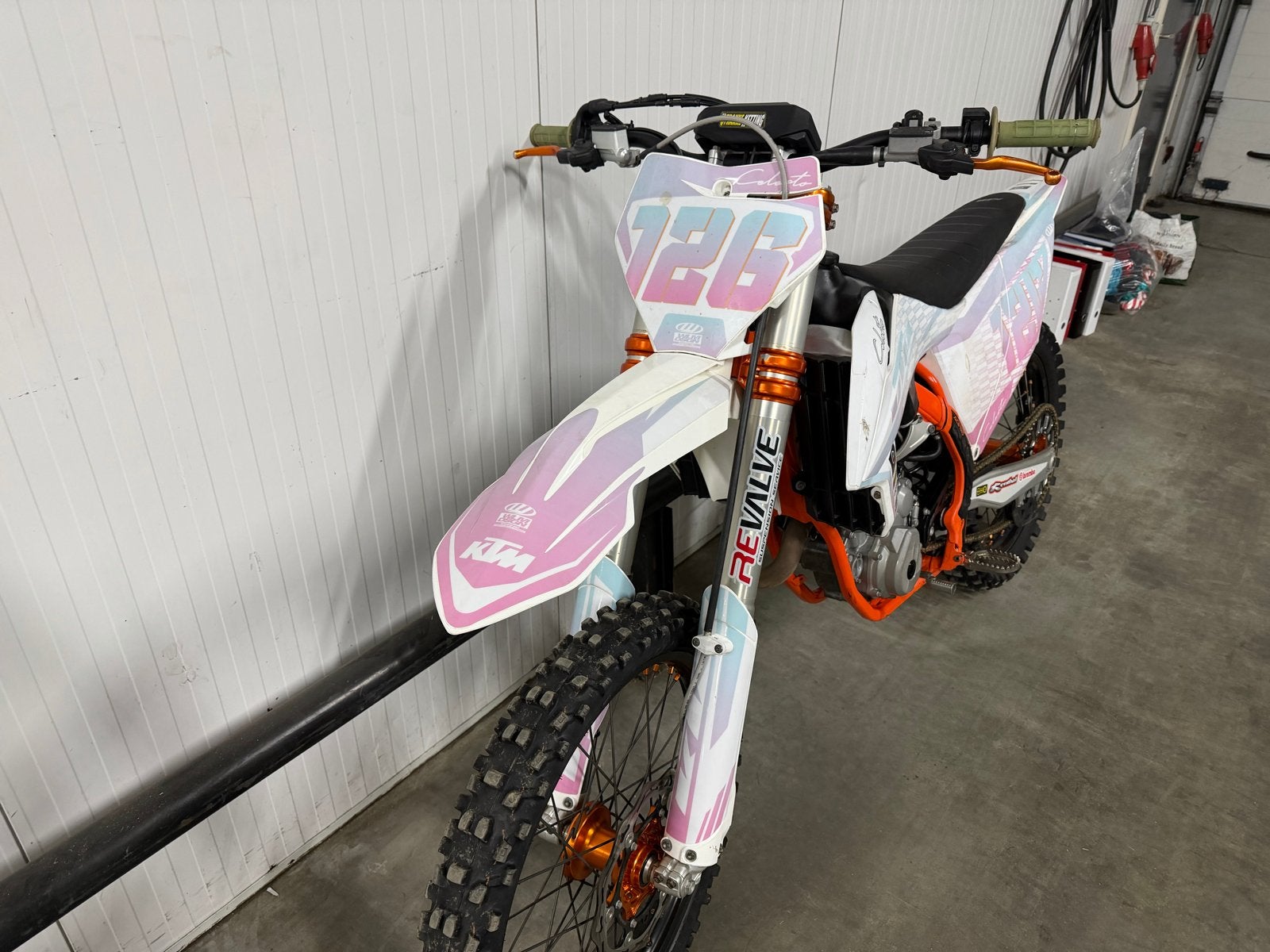 KTM SX-F 250 Crossmotor - Perfecte staat! Factoy editie, Motoren, Sportuitlaat, Gebruikt, Particulier, Crossmotor