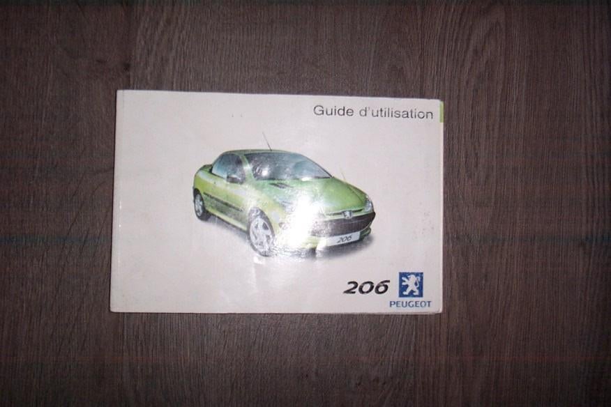 Gebruikershandleiding PEUGEOT 206CC  (cabrio) 01/07  frans, Ophalen of Verzenden
