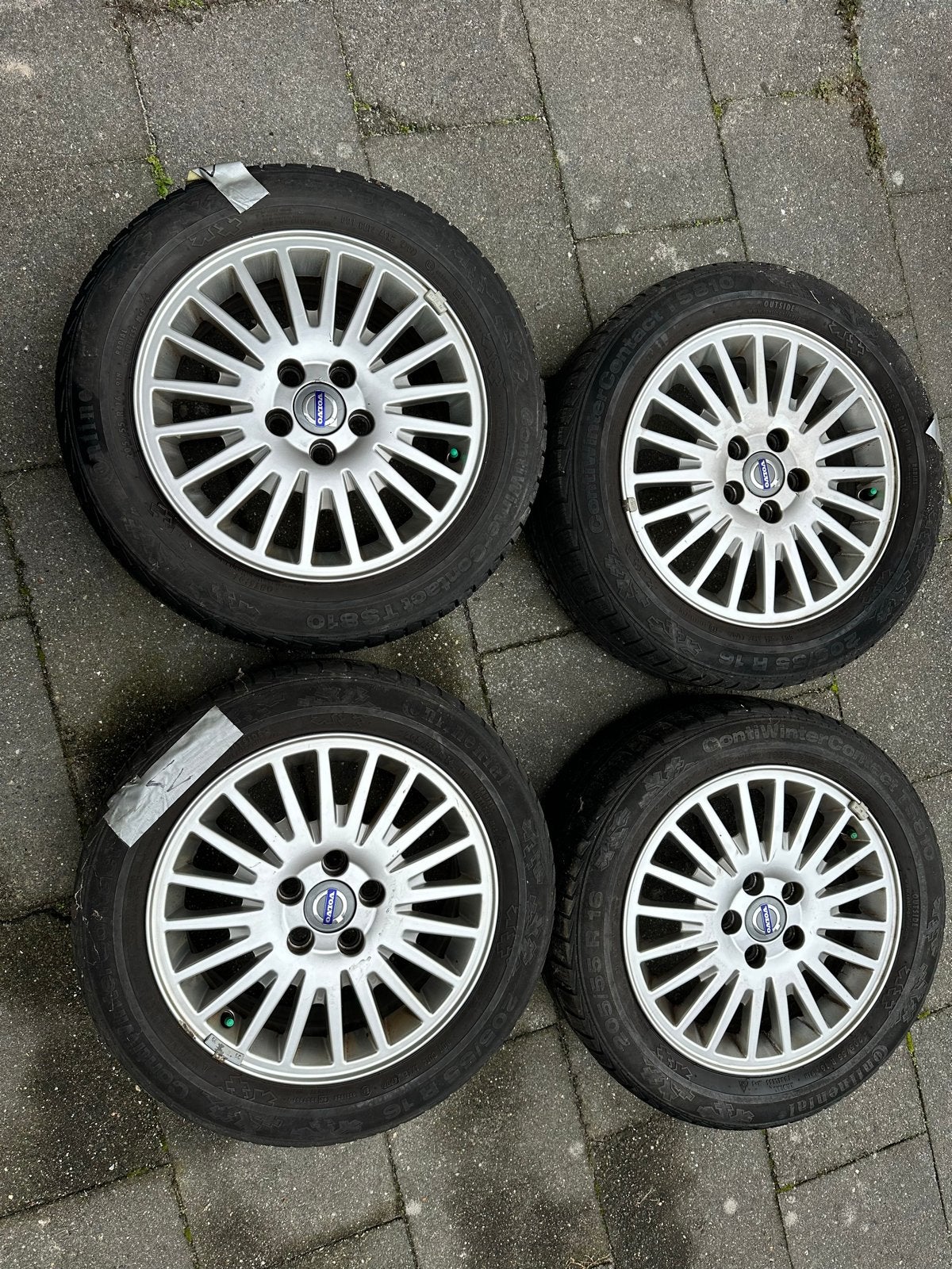 Volvo 16 inch crius winterbanden met velgen 205/55 R16, Auto-onderdelen, Ophalen, Gebruikt, 16 inch, Banden en Velgen