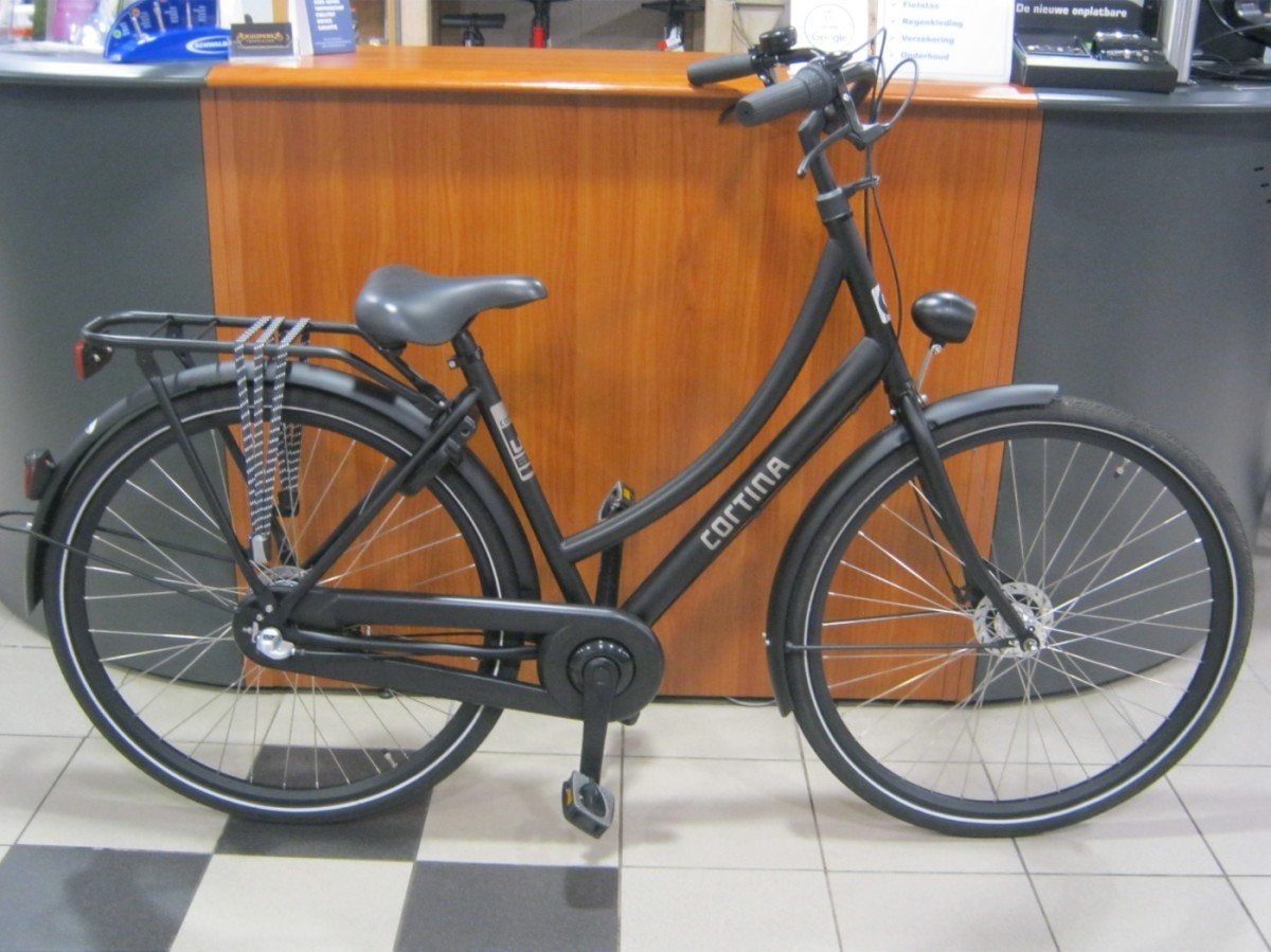 Cortina U1 Dames Black Matt 49cm, Gebruikt, -, 47 tot 50 cm, -