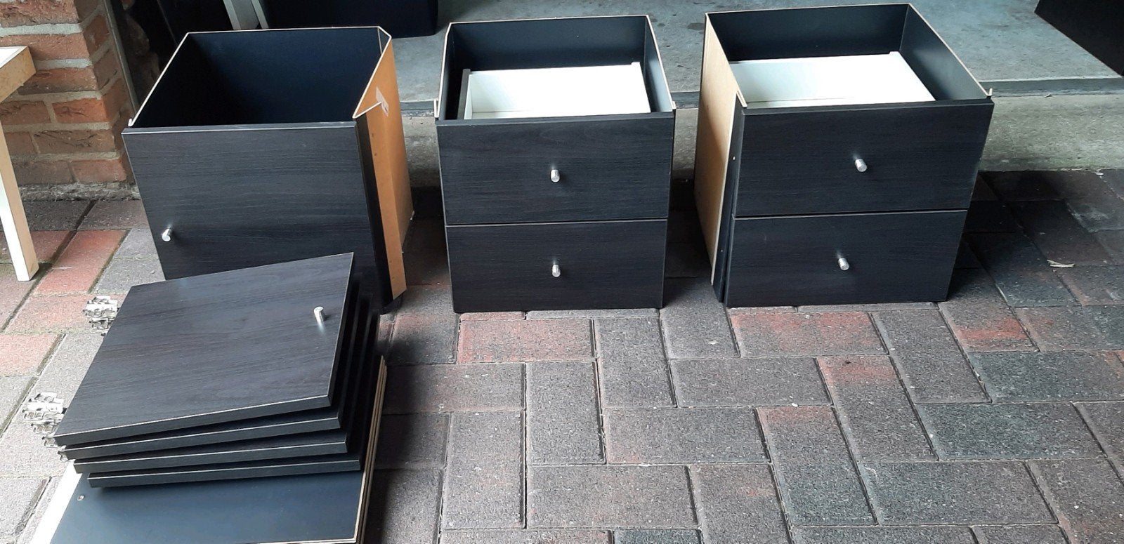 3 ladekasten,  2 deurtjes voor ikea kallax Vakkenkast, Huis en Inrichting, Kasten | Boekenkasten, Ophalen, Zo goed als nieuw