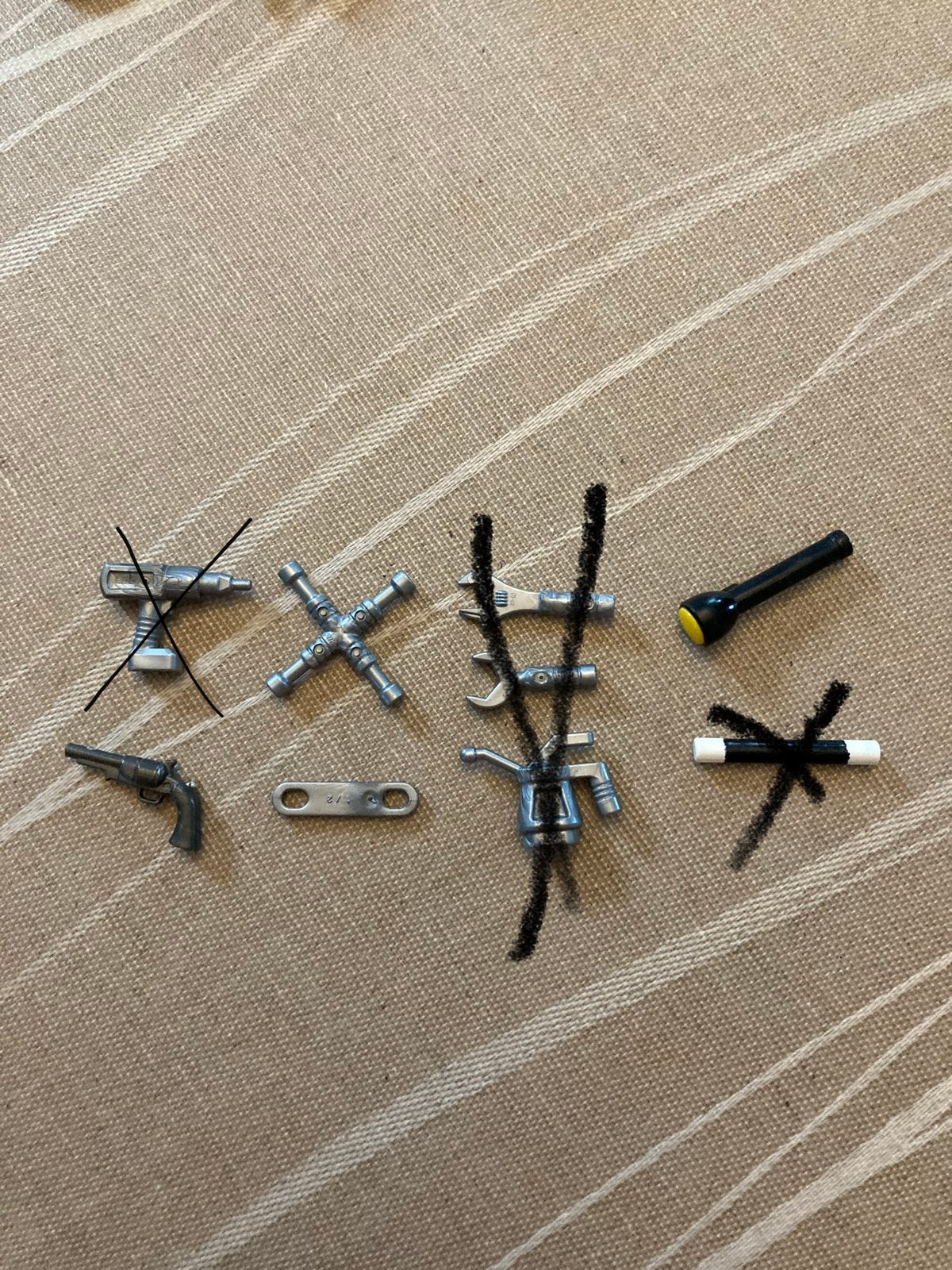 Playmobil gereedschap., Ophalen of Verzenden, Zo goed als nieuw