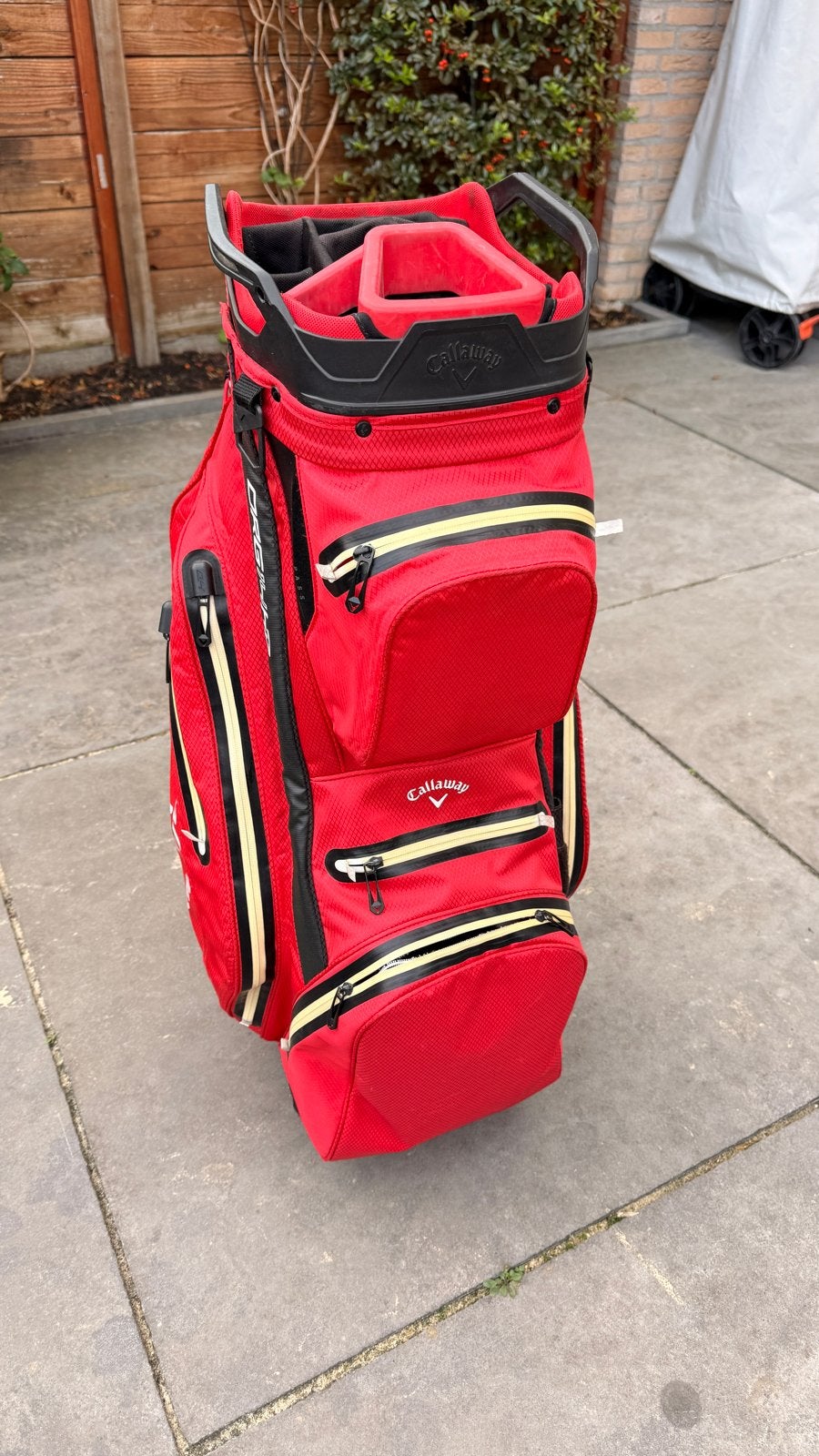 Callaway Org 14 HD Cartbag - Rits onderstuk defect, Ophalen, Gebruikt, Tas, Callaway