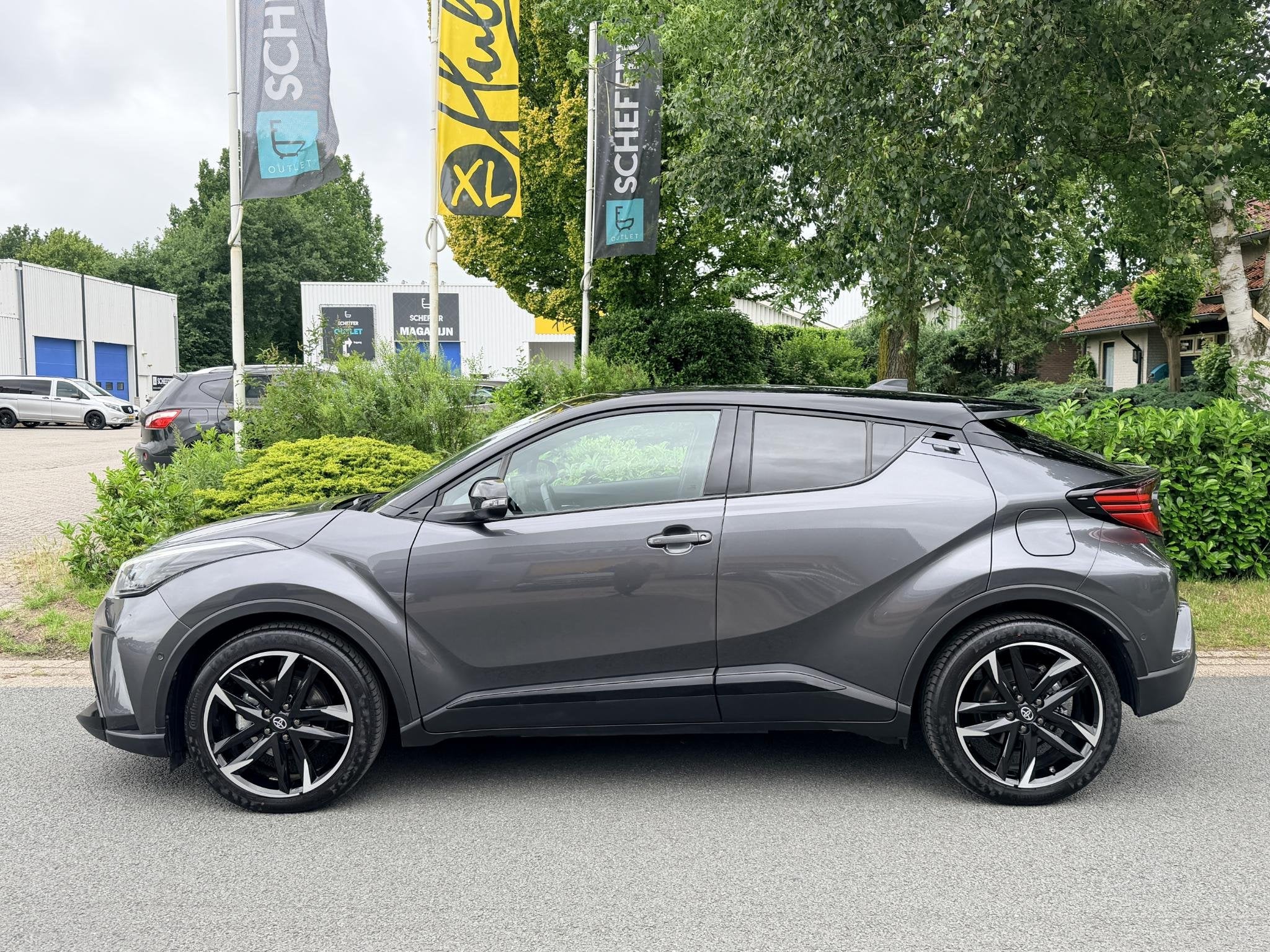 Toyota C-HR 2.0 Hybrid 184PK GR-Sport•ACC•Camera, Auto's, Gebruikt, Euro 6, 4 cilinders, Bedrijf