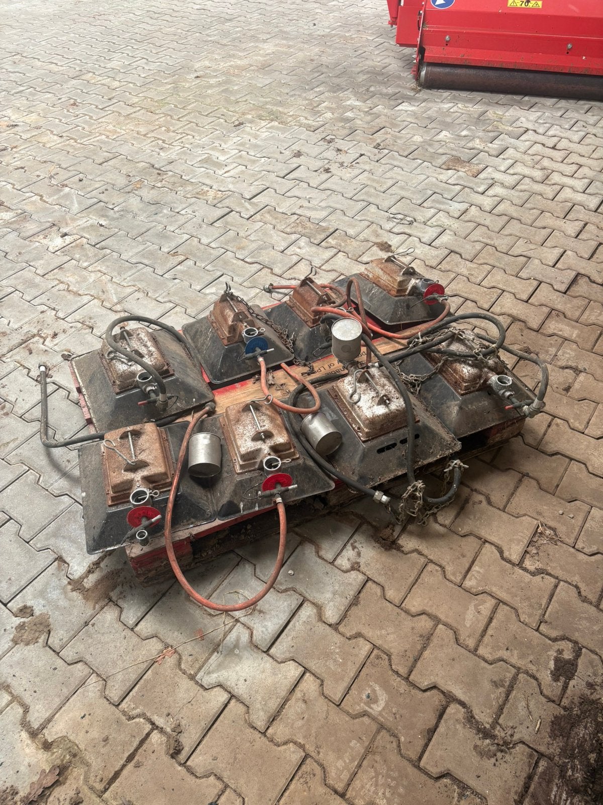 Gasheaters 8 stuks, Tuin en Terras, Ophalen, Plafond, Gebruikt, Gas