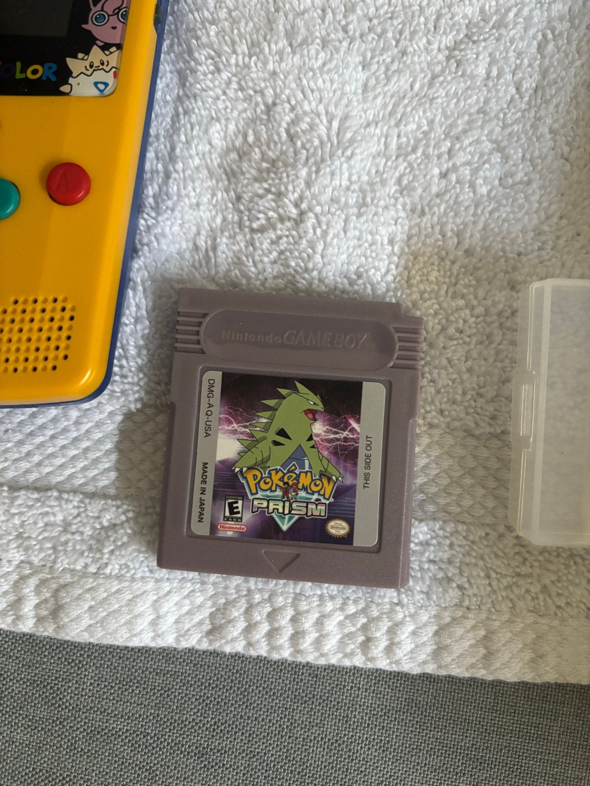 Pokémon Prism (Game Boy Color) - Fan-made game, 1 speler, Ophalen of Verzenden, Zo goed als nieuw, Role Playing Game (Rpg)