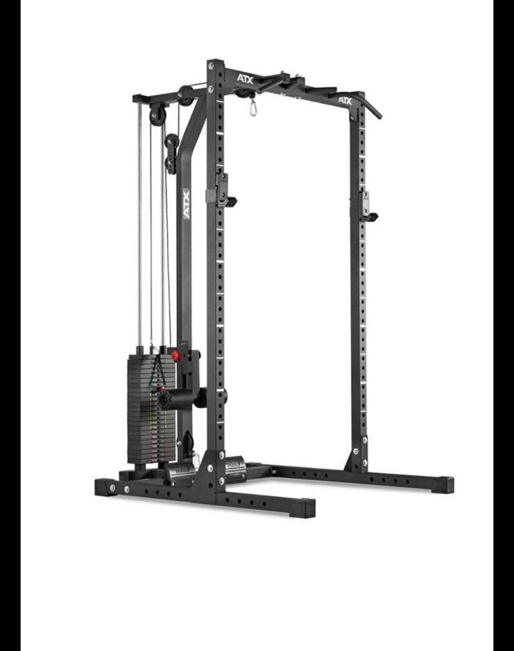 ATX half rack + pulley met gewichtsstapel, Ophalen, Zo goed als nieuw, Overige typen