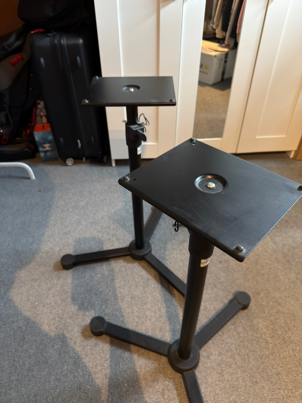 2x Konig & Meyer Monitor Stand, Ophalen, Zo goed als nieuw