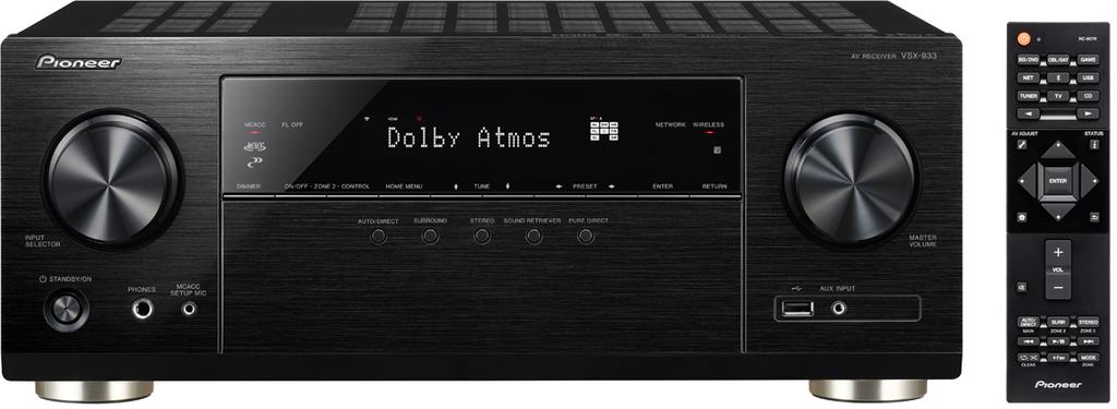 Pioneer VSX933 AV Receiver - Topklasse Geluid, Overige systemen, Ophalen of Verzenden, Zo goed als nieuw, Pioneer