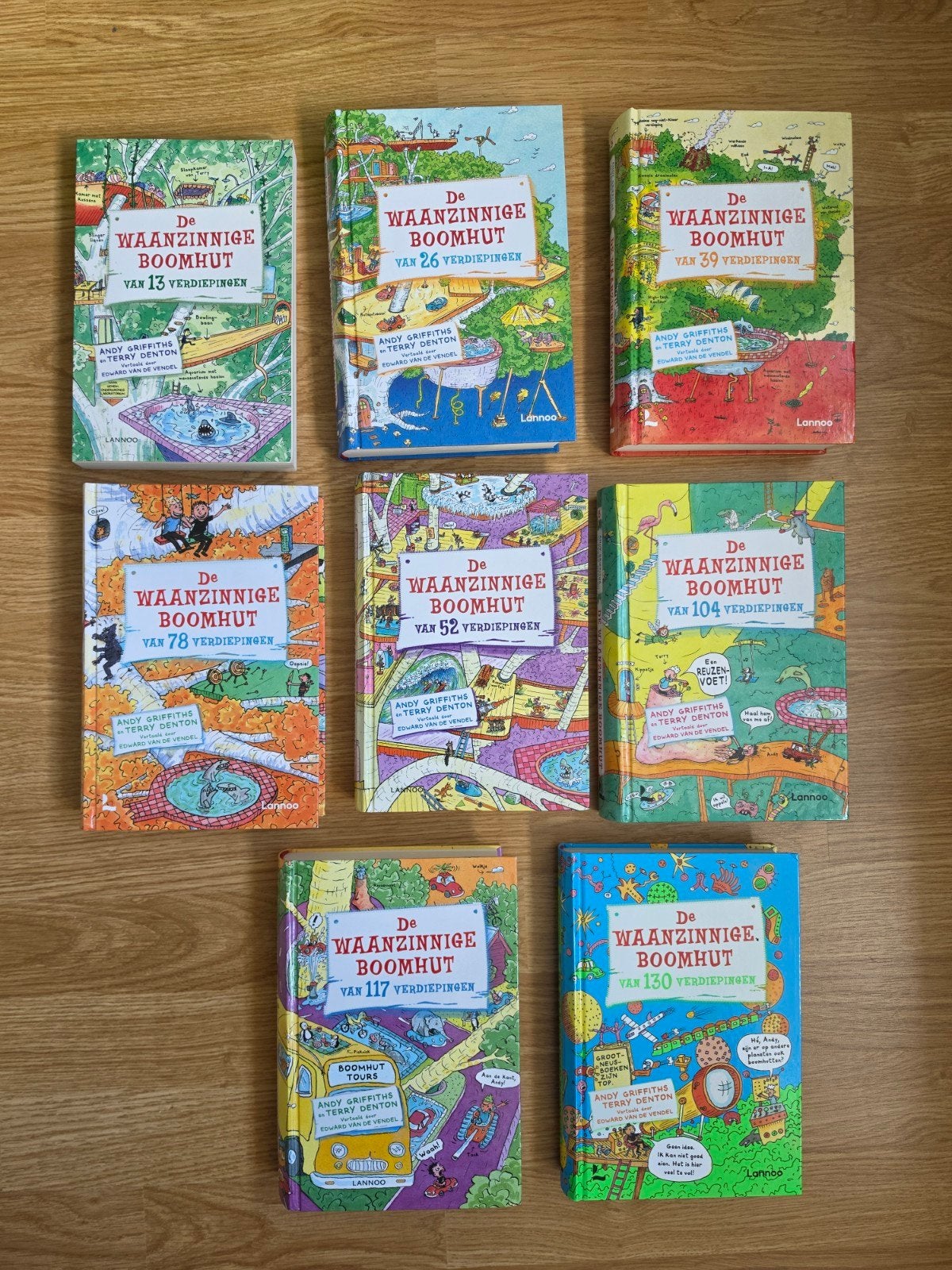De Waanzinnige Boomhut serie - 8 boeken, zo goed als nieuw, Ophalen of Verzenden, Zo goed als nieuw, Fictie algemeen