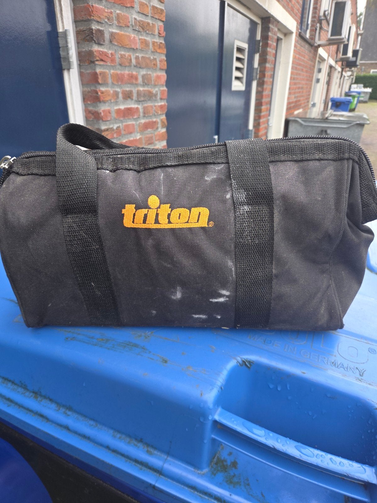 Triton Lamellenfrees in draagtas, Doe-het-zelf en Verbouw, Ophalen of Verzenden, Zo goed als nieuw
