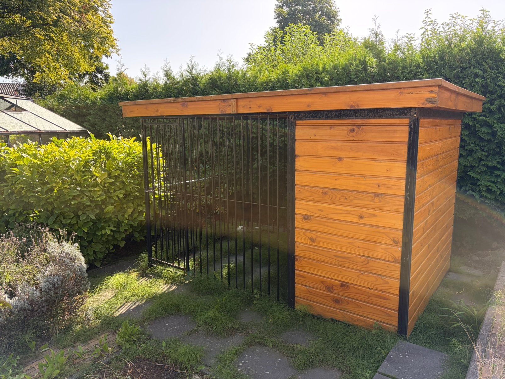 Honden hok, Tuin en Terras, Ophalen, Zo goed als nieuw, Schuur