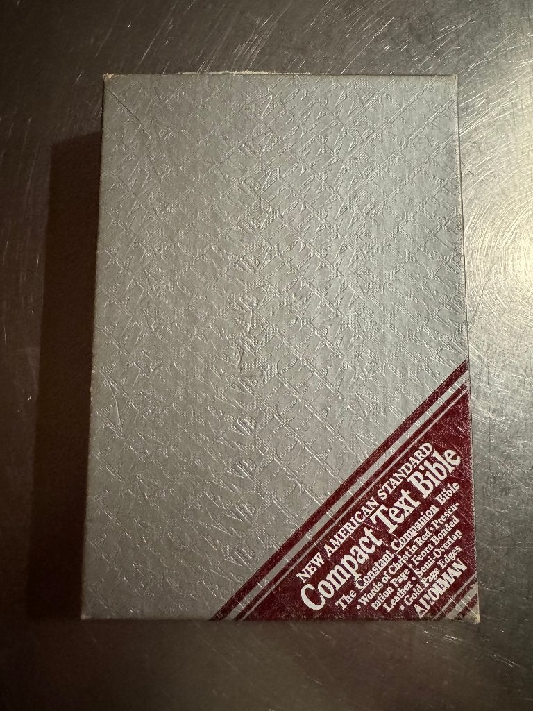 Holy Bible New American Standard (Engels), Ophalen of Verzenden