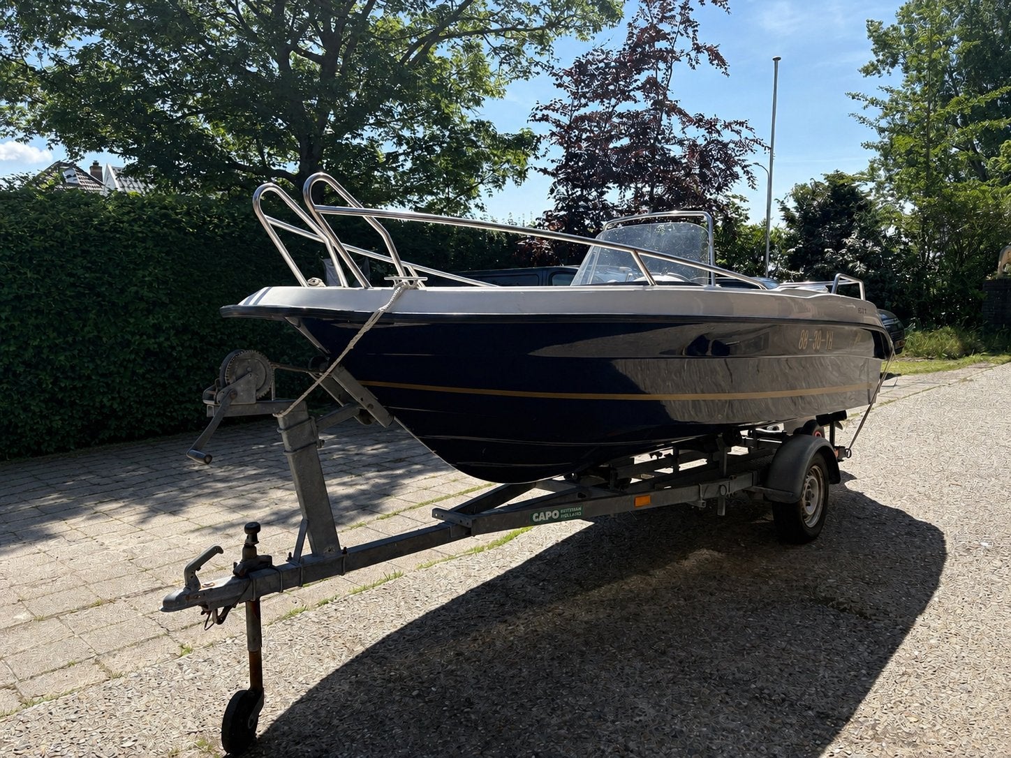 Uttern 4612s met Evinrude E-TEC 50pk buitenboordmotor, Watersport en Boten, Overige merken, Gebruikt, Buitenboordmotor, Consoleboot