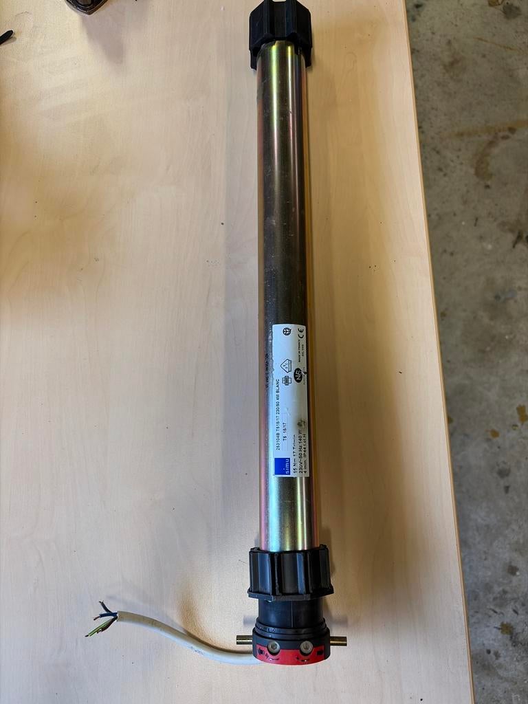 Simu T5 15/17 Rolluikmotor 15 Nm 17 T/min, Ophalen of Verzenden, Gebruikt, Overige typen