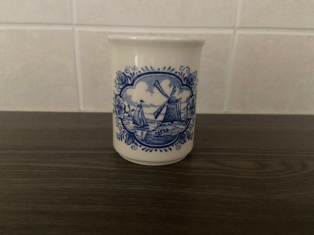 Lepelvaasje, mok zonder oor Englisch Ironstone tableware, Ophalen of Verzenden