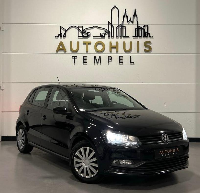 Volkswagen Polo 1.0 Comfortline Airco Start/Stop 5Deurs Isof, Stof, Zwart, Bedrijf, Handgeschakeld