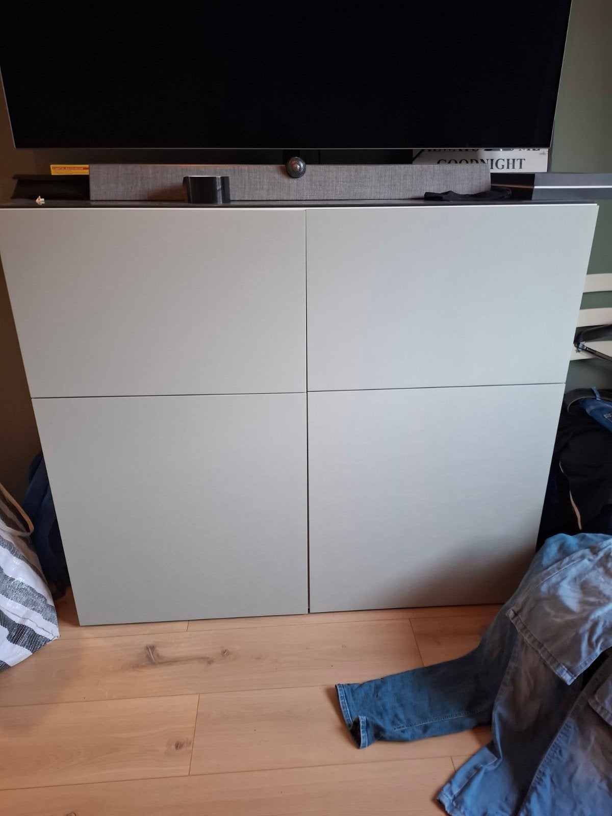IKEA HJORTVIKEN Kast met deuren - Zo goed als nieuw, Ophalen, Overige materialen, Met deur(en), Zo goed als nieuw