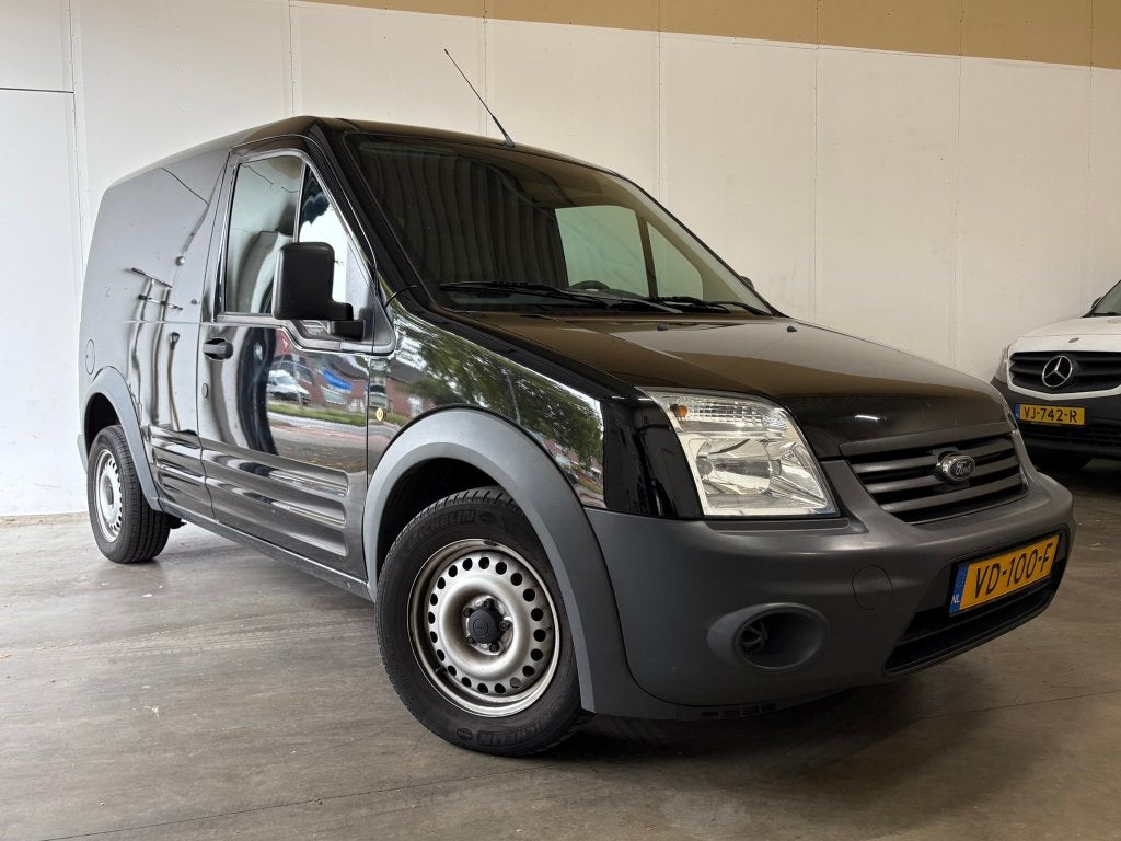 Ford Transit Connect T200S 1.8TDI Economy Edition NIEUWE APK, Euro 5, 4 cilinders, Zwart, Origineel Nederlands