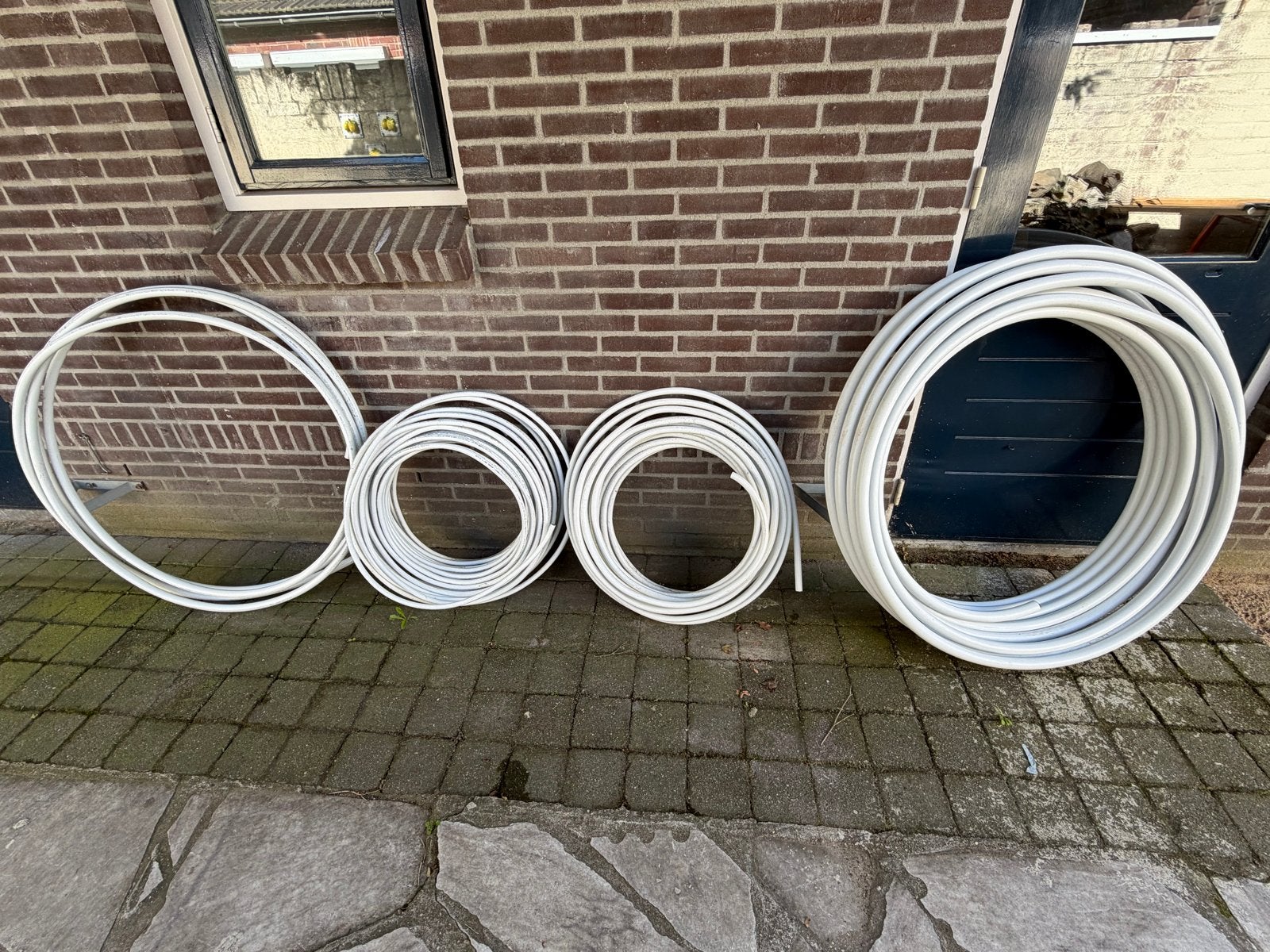 4 rollen Uponor meerlagenbuis 16x2, 20x2.25, 25x2.5, 32x3, Ophalen, Overige materialen, 6 meter of meer, Overige typen