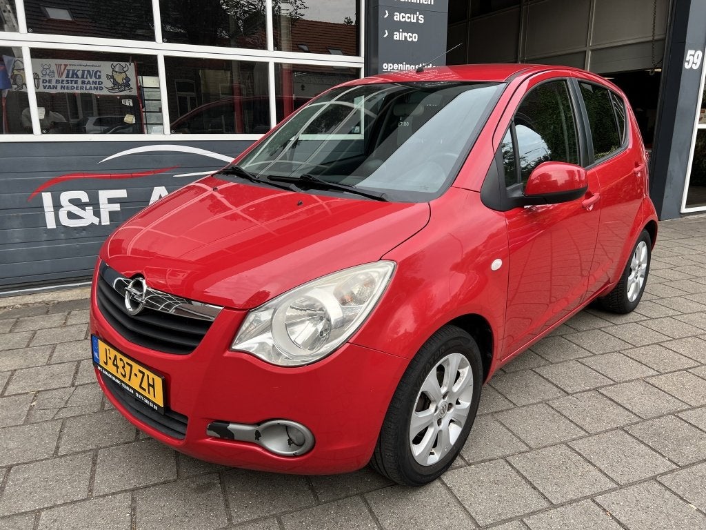 Opel Agila 1.0 Enjoy (bj 2009), Auto's, Gebruikt, 31 €/maand, 996 cc, Bedrijf