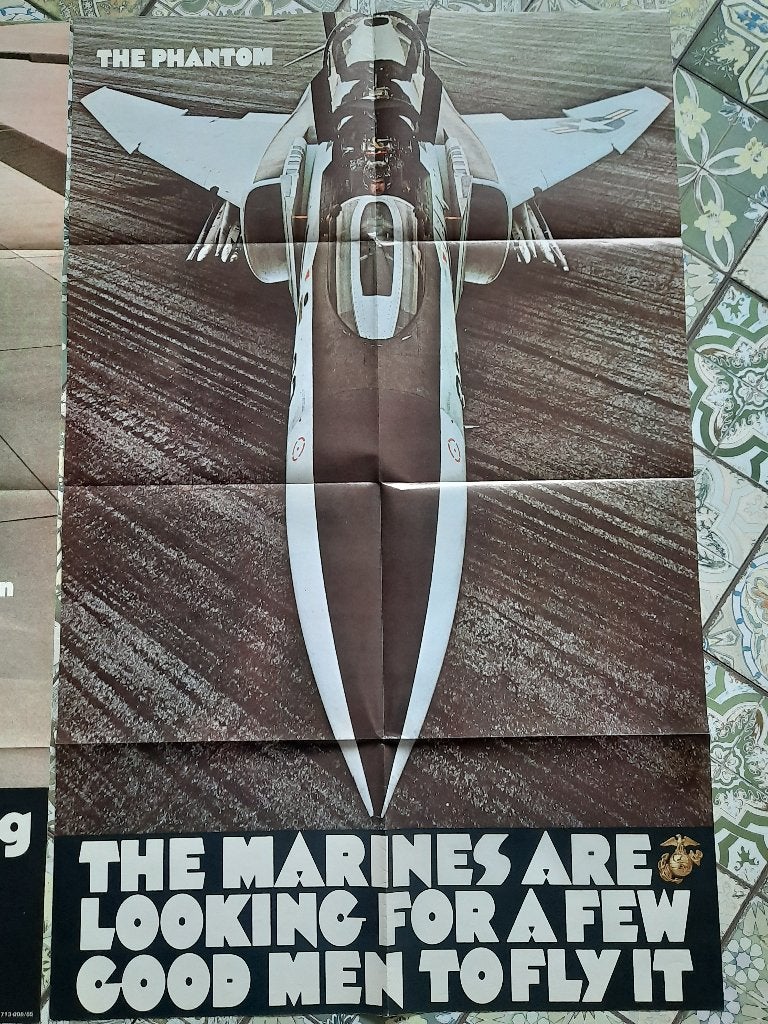 Posters sollicitatie marinekorps, Ophalen of Verzenden, Gebruikt, Overige typen