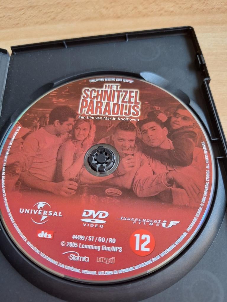 Dvd het schnitzel paradijs, Cd's en Dvd's, Ophalen of Verzenden, Zo goed als nieuw, Komedie, Film