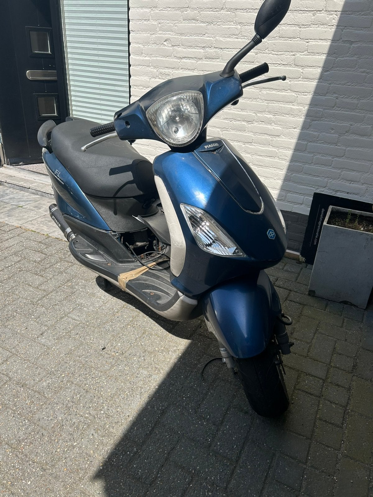 Piaggio fly in onderdelen, Gebruikt, Verzenden, Maximaal 45 km/u, 80 cc