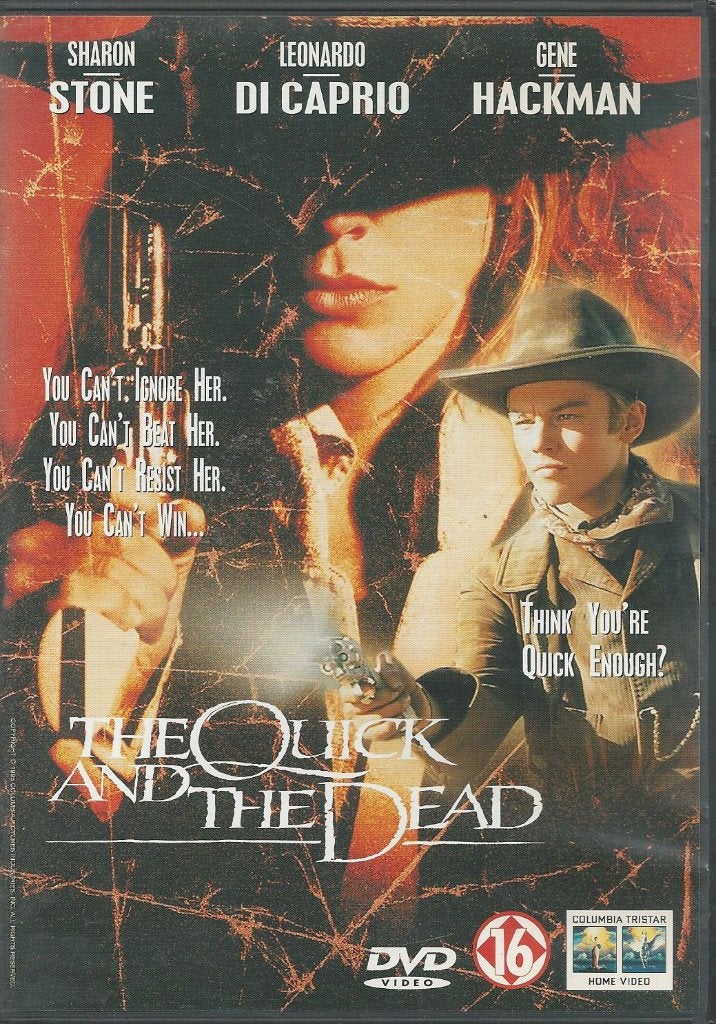 The quick and the dead met o.a. Sharon Stone, Gene Hackman, Vanaf 16 jaar, Ophalen of Verzenden, 1980 tot 2000, Actie en Avontuur