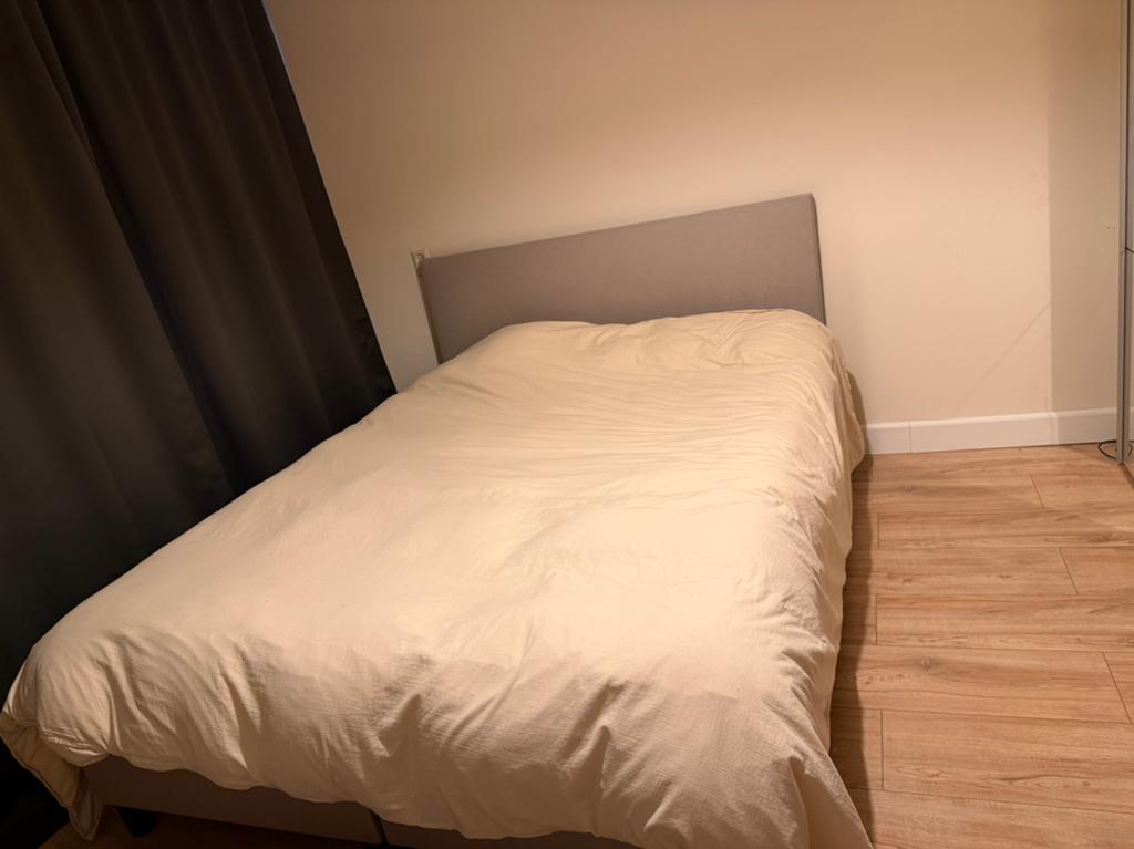 Tweepersoonsbed 140 X 200, Wit, Tweepersoons, Hout, 140 cm