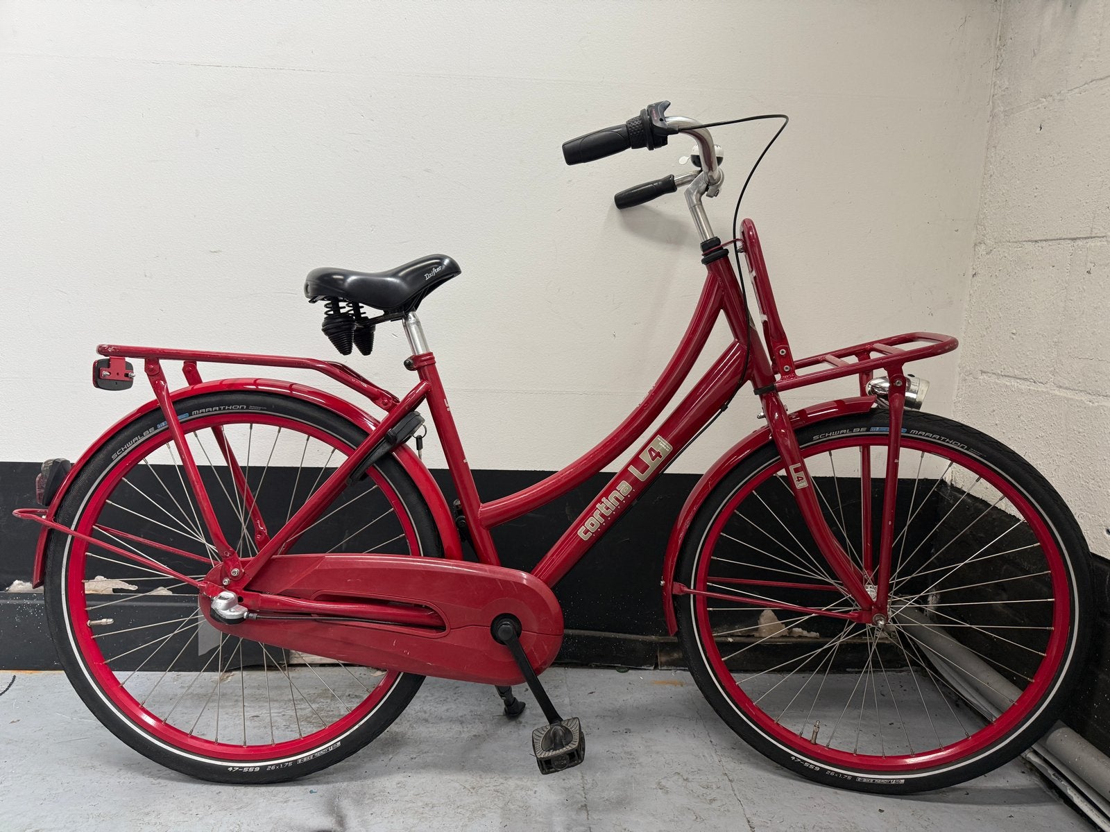Nette Cortina U4 transport meisje fiets 26 inch, Fietsen en Brommers, Fietsen | Meisjes, 26 inch of meer, Terugtraprem, Gebruikt