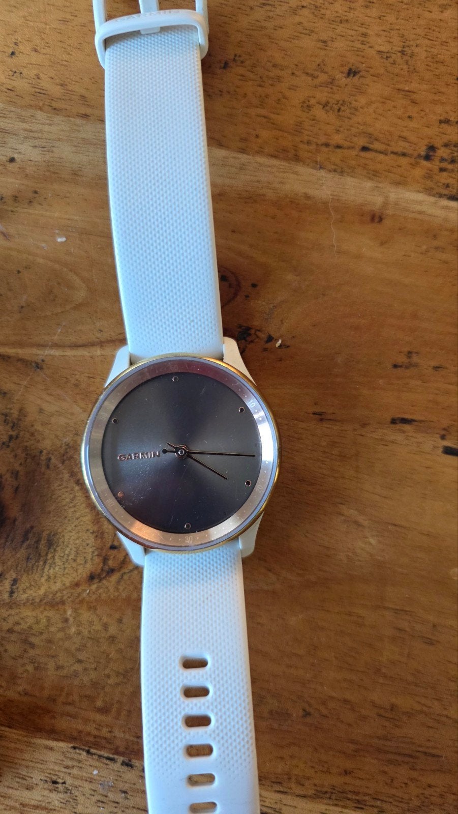 garmin vivomove trend, Gebruikt, Wit, Garmin, Ophalen of Verzenden