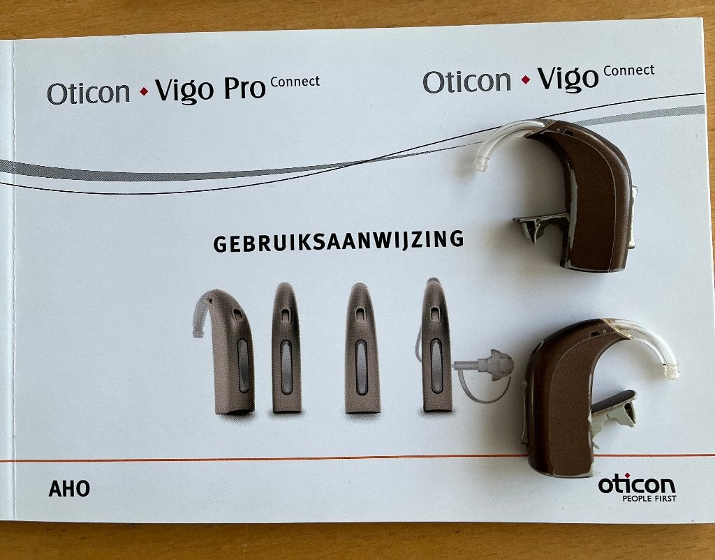 hoortoestellen Oticon Vigo Pro Connect, Ophalen of Verzenden, Gebruikt